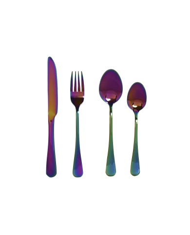 Posate Home ESPRIT Acciaio inossidabile 1,8 x 0,3 x 23 cm 16 Pezzi Posate Home ESPRIT Acciaio inossidabile 1,8 x 0,3 x 23 cm 16 Pezzi