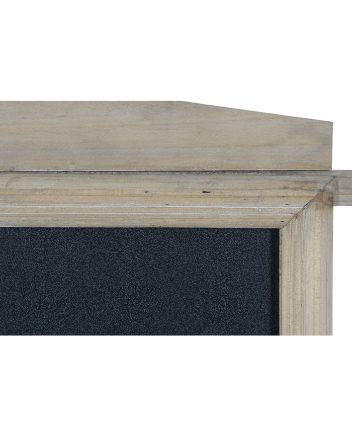 Scaffale Home ESPRIT Nero Lavagna Legno di abete 98 x 68 x 192 cm