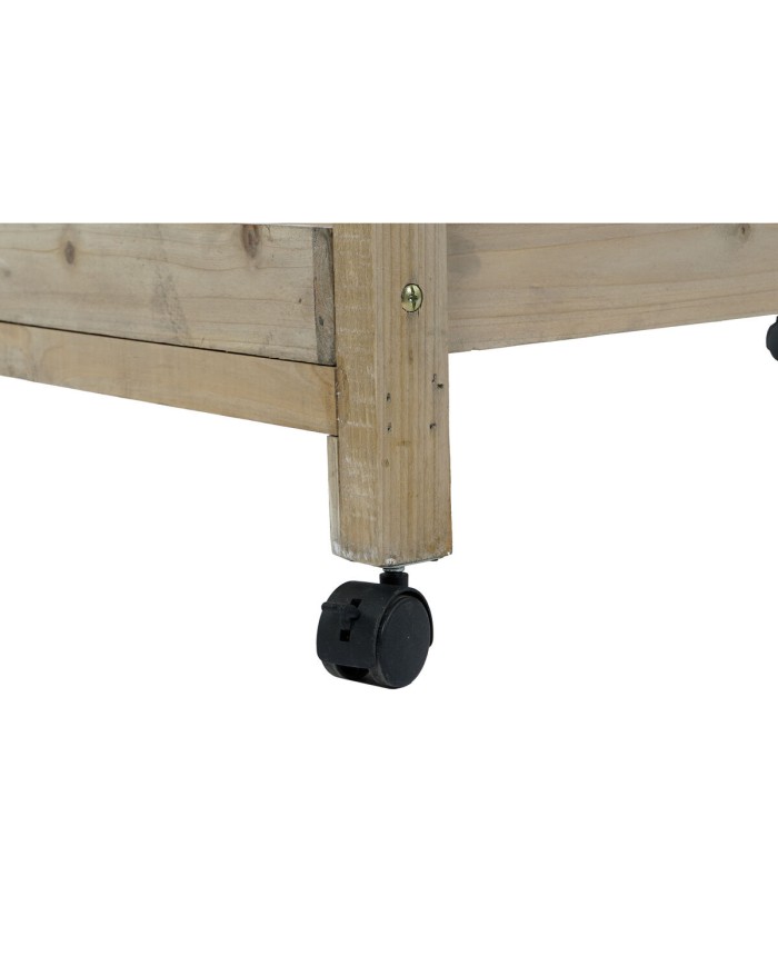 Scaffale Home ESPRIT Nero Lavagna Legno di abete 98 x 68 x 192 cm