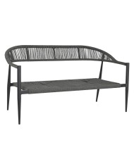 Divano Home ESPRIT Bianco Beige Metallo 180 x 66 x 66 cm Divano Home ESPRIT Bianco Beige Metallo 180 x 66 x 66 cm