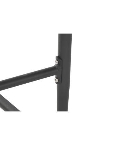 Sgabello Home ESPRIT Nero Grigio scuro Alluminio Rattan 52 x 55 x 105 cm Sgabello Home ESPRIT Nero Grigio scuro Alluminio Rattan 52 x 55 x 105 cm