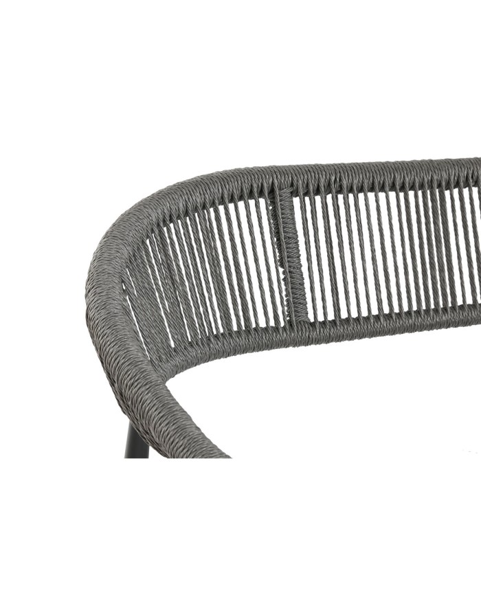 Divano da Giardino Home ESPRIT Alluminio 131 x 55 x 76 cm Divano da Giardino Home ESPRIT Alluminio 131 x 55 x 76 cm