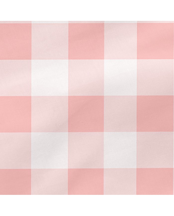 Cuscino HappyFriday Basic Rosa Vichy 60 x 40 cm Cuscino HappyFriday Basic Rosa Vichy 60 x 40 cm