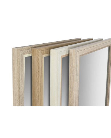 Specchio da parete Home ESPRIT Bianco Marrone Beige Grigio 66 x 2 x 92 cm (4 Unità) Specchio da parete Home ESPRIT Bianco Marrone Beige Grigio 66 x 2 x 92 cm (4 Unità)