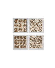 Set di 3 quadri Home ESPRIT Moderno 20 x 2 x 30 cm (3 Pezzi) Set di 3 quadri Home ESPRIT Moderno 20 x 2 x 30 cm (3 Pezzi)