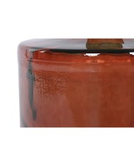 Vaso Home ESPRIT Marrone Corda Vetro Temperato 35 x 35 x 45 cm Vaso Home ESPRIT Marrone Corda Vetro Temperato 35 x 35 x 45 cm