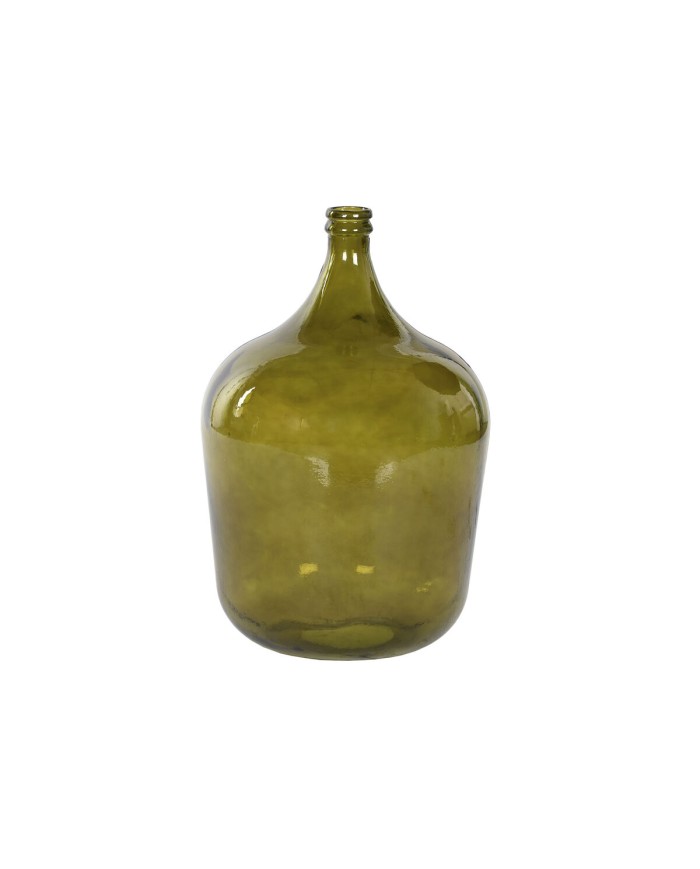 Vaso Home ESPRIT Verde Vetro Temperato 36 x 36 x 56 cm Vaso Home ESPRIT Verde Vetro Temperato 36 x 36 x 56 cm