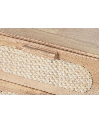 Mobile TV Home ESPRIT Naturale Metallo Legno d'albero della gomma 120 x 30 x 48 cm Mobile TV Home ESPRIT Naturale Metallo Legno d'albero della gomma 120 x 30 x 48 cm