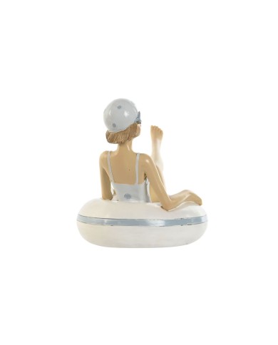 Statua Decorativa Home ESPRIT Bianco Blu cielo Mediterraneo 17,5 x 10 x 10,5 cm (2 Unità) Statua Decorativa Home ESPRIT Bianco Blu cielo Mediterraneo 17,5 x 10 x 10,5 cm (2 Unità)