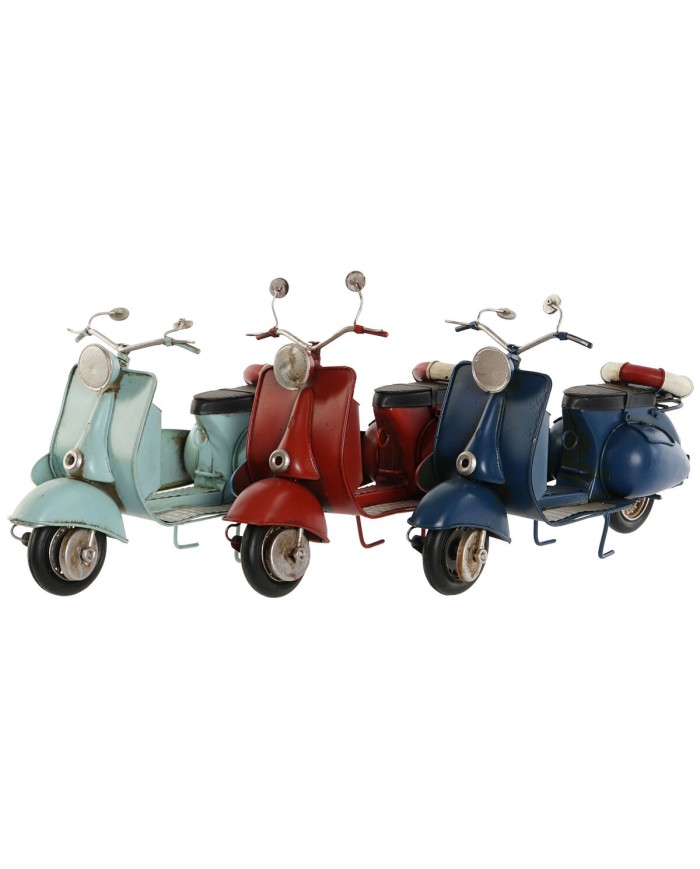 Statua Decorativa Home ESPRIT Moto 26,5 x 11 x 17 cm (3 Unità)