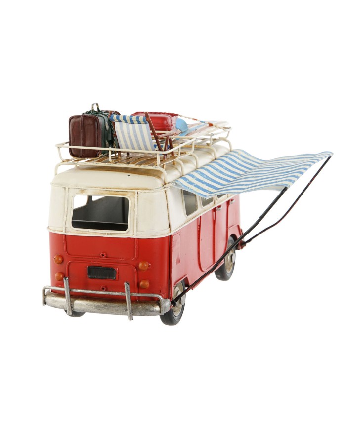 Statua Decorativa Home ESPRIT Furgone 27 x 10 x 17 cm (3 Unità)