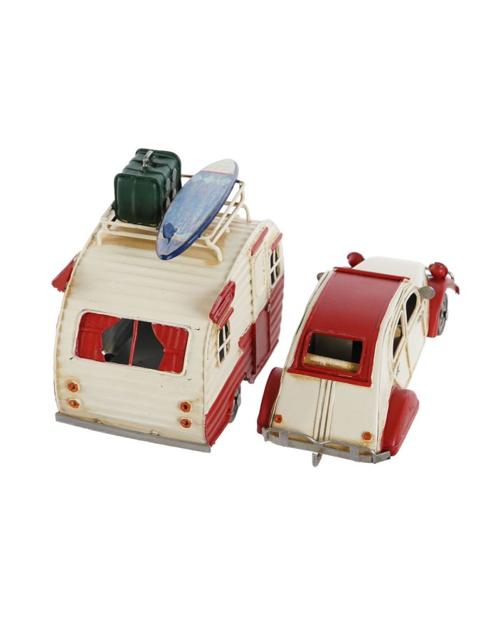 Statua Decorativa Home ESPRIT 32 x 8,5 x 13 cm (3 Unità)