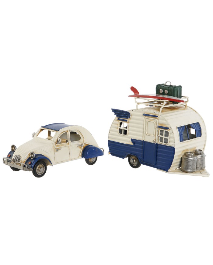 Statua Decorativa Home ESPRIT 32 x 8,5 x 13 cm (3 Unità)