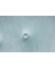 Sedia a Dondolo Home ESPRIT Nero Blu cielo Poliestere Metallo 68 x 90 x 92 cm