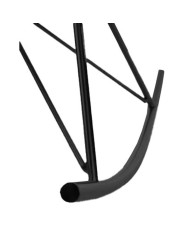 Sedia a Dondolo Home ESPRIT Nero Beige Poliestere Metallo 68 x 90 x 92 cm Sedia a Dondolo Home ESPRIT Nero Beige Poliestere Metallo 68 x 90 x 92 cm