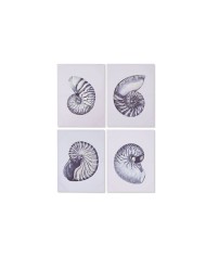 Quadro Home ESPRIT Spiaggia Mediterraneo 70 x 3 x 100 cm (2 Unità)