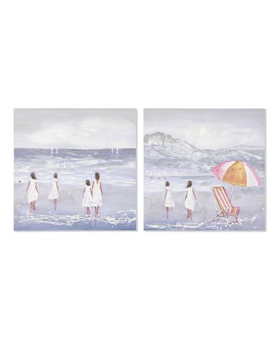 Quadro Home ESPRIT Bambini 80 x 3 x 80 cm (2 Unità) Quadro Home ESPRIT Bambini 80 x 3 x 80 cm (2 Unità)
