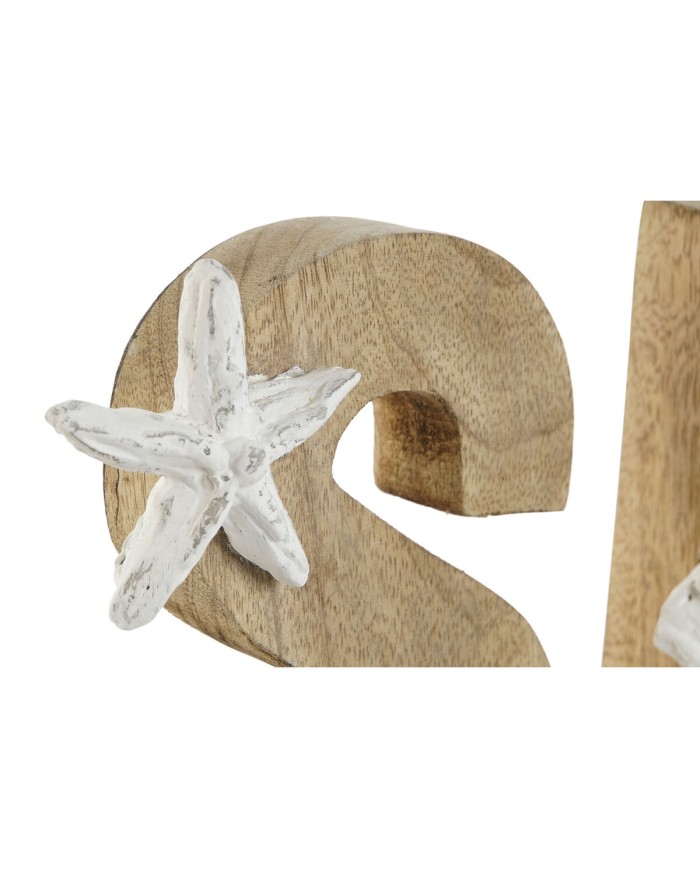 Statua Decorativa Home ESPRIT Sea Bianco Naturale Mediterraneo 47 x 8 x 24,5 cm Statua Decorativa Home ESPRIT Sea Bianco Naturale Mediterraneo 47 x 8 x 24,5 cm