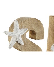 Statua Decorativa Home ESPRIT Sea Bianco Naturale Mediterraneo 47 x 8 x 24,5 cm Statua Decorativa Home ESPRIT Sea Bianco Naturale Mediterraneo 47 x 8 x 24,5 cm