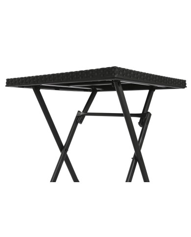 Mobili da giardino Home ESPRIT Nero 58 x 58 x 71,5 cm Mobili da giardino Home ESPRIT Nero 58 x 58 x 71,5 cm