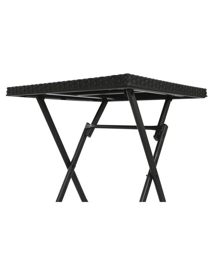 Mobili da giardino Home ESPRIT Nero 58 x 58 x 71,5 cm Mobili da giardino Home ESPRIT Nero 58 x 58 x 71,5 cm