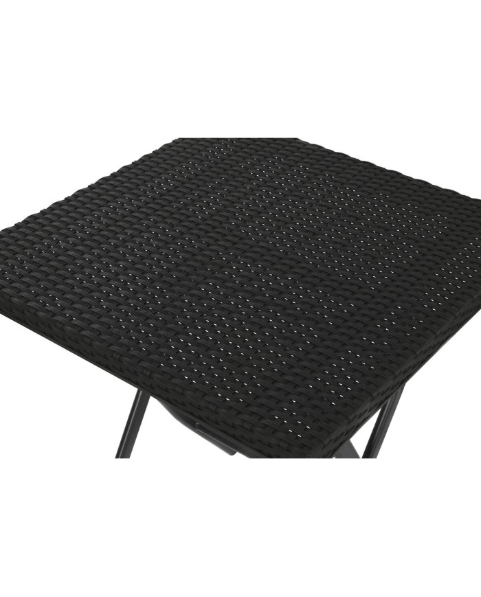 Mobili da giardino Home ESPRIT Nero 58 x 58 x 71,5 cm Mobili da giardino Home ESPRIT Nero 58 x 58 x 71,5 cm