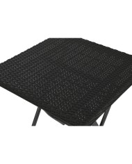 Mobili da giardino Home ESPRIT Nero 58 x 58 x 71,5 cm Mobili da giardino Home ESPRIT Nero 58 x 58 x 71,5 cm