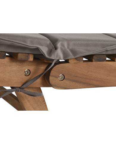 Lettino Home ESPRIT Marrone Beige 191 x 54 x 61 cm Lettino Home ESPRIT Marrone Beige 191 x 54 x 61 cm