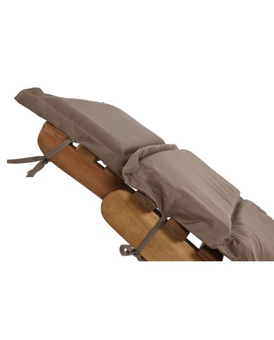 Lettino Home ESPRIT Marrone Beige 191 x 54 x 61 cm Lettino Home ESPRIT Marrone Beige 191 x 54 x 61 cm