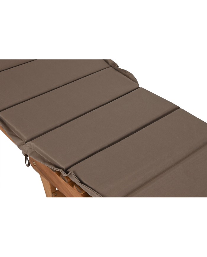 Lettino Home ESPRIT Marrone Beige 191 x 54 x 61 cm