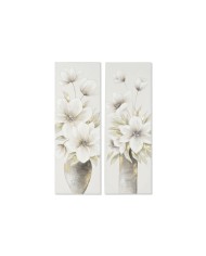 Quadro Home ESPRIT Shabby Chic 80 x 3 x 80 cm (2 Unità) Quadro Home ESPRIT Shabby Chic 80 x 3 x 80 cm (2 Unità)