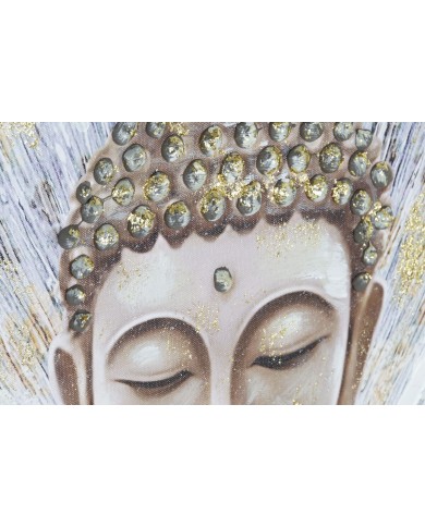Quadro Home ESPRIT Buddha Orientale 70 x 3 x 100 cm (2 Unità)
