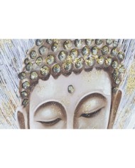 Quadro Home ESPRIT Buddha Orientale 70 x 3 x 100 cm (2 Unità)
