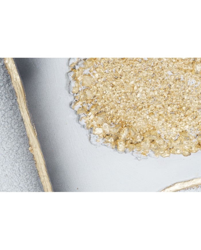 Quadro Home ESPRIT Astratto 80 x 3 x 80 cm (2 Unità)