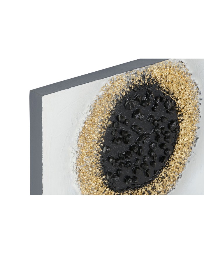 Quadro Home ESPRIT Astratto 80 x 3 x 80 cm (2 Unità)