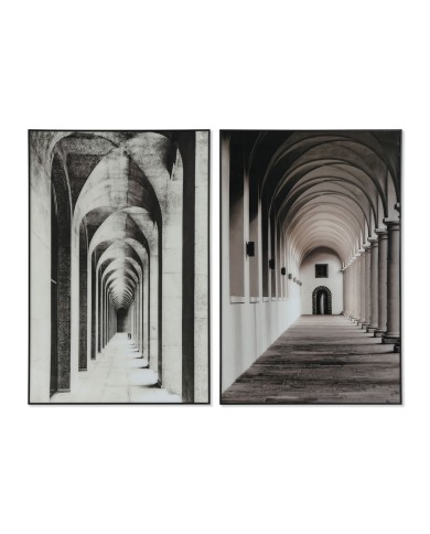 Quadro Home ESPRIT Moderno 80 x 2,5 x 120 cm (2 Unità)