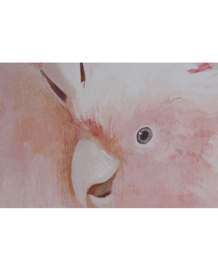 Quadro Home ESPRIT Pappagallo Tropicale 100 x 4 x 140 cm (2 Unità)