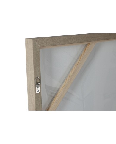 Quadro Home ESPRIT Palme Dorato Tropicale 90 x 4 x 120 cm (2 Unità)