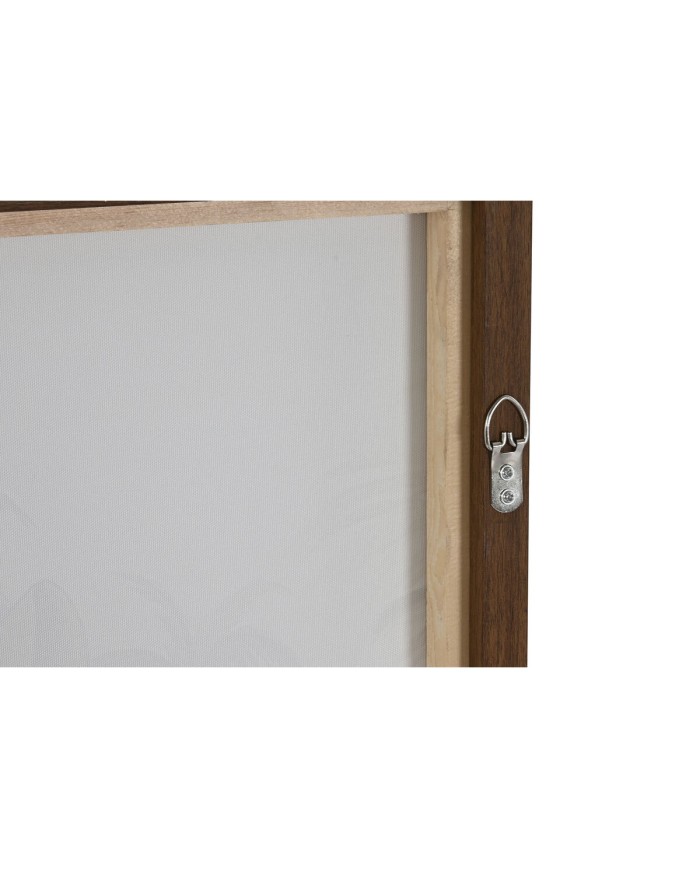 Set di 3 quadri Home ESPRIT Tropicale 180 x 4 x 120 cm (3 Pezzi)