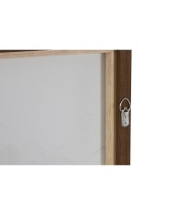 Set di 3 quadri Home ESPRIT Tropicale 180 x 4 x 120 cm (3 Pezzi)