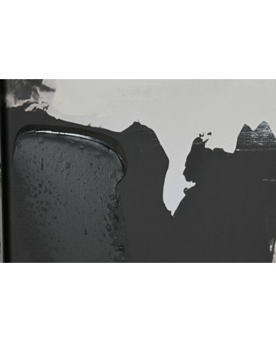 Quadro Home ESPRIT Astratto Città 100 x 4 x 140 cm (2 Unità)