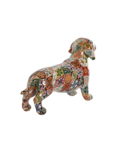 Statua Decorativa Home ESPRIT Multicolore Cane Mediterraneo 21 x 6 x 12 cm (2 Unità) Statua Decorativa Home ESPRIT Multicolore Cane Mediterraneo 21 x 6 x 12 cm (2 Unità)