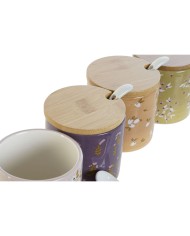 Portazucchero DKD Home Decor Verde Rosa Senape Lilla Bambù Dolomite 7,5 x 7,5 x 7,5 cm (4 Unità) Portazucchero DKD Home Decor Verde Rosa Senape Lilla Bambù Dolomite 7,5 x 7,5 x 7,5 cm (4 Unità)