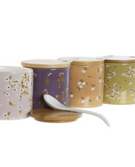 Portazucchero DKD Home Decor Verde Rosa Senape Lilla Bambù Dolomite 7,5 x 7,5 x 7,5 cm (4 Unità) Portazucchero DKD Home Decor Verde Rosa Senape Lilla Bambù Dolomite 7,5 x 7,5 x 7,5 cm (4 Unità)