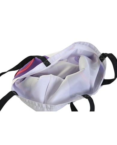 Borsa di stoffa DKD Home Decor Bianco polialgodon Poliestere 43 x 15 x 40 cm (4 Unità) Borsa di stoffa DKD Home Decor Bianco polialgodon Poliestere 43 x 15 x 40 cm (4 Unità)