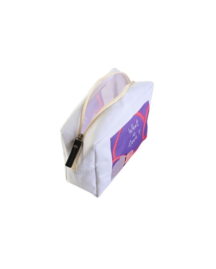 Necessaire da Viaggio DKD Home Decor Bianco polialgodon 15 x 6 x 12 cm (4 Unità) Necessaire da Viaggio DKD Home Decor Bianco polialgodon 15 x 6 x 12 cm (4 Unità)