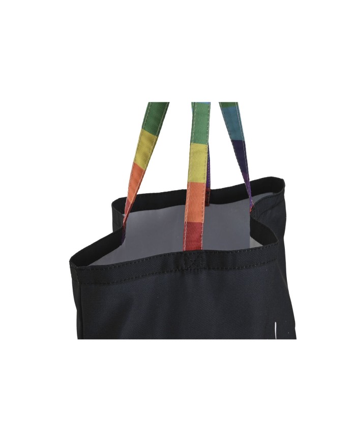 Borsa di stoffa DKD Home Decor Nero Poliestere Nylon 43 x 15 x 40 cm (2 Unità)