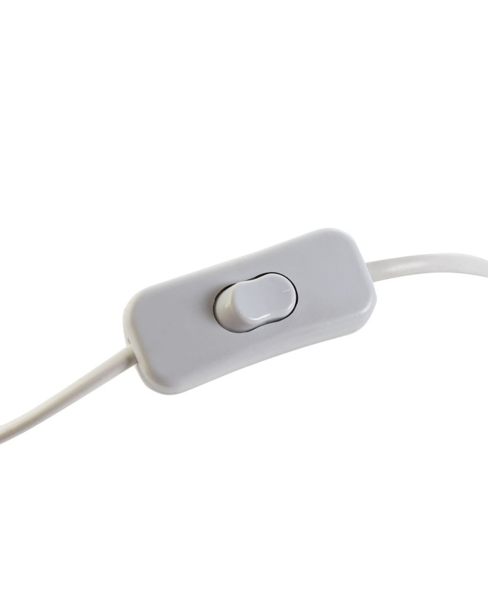 Lampada da tavolo DKD Home Decor Bianco Multicolore Alluminio Cristallo 40 W 220 V 15 x 15 x 18 cm Lampada da tavolo DKD Home Decor Bianco Multicolore Alluminio Cristallo 40 W 220 V 15 x 15 x 18 cm