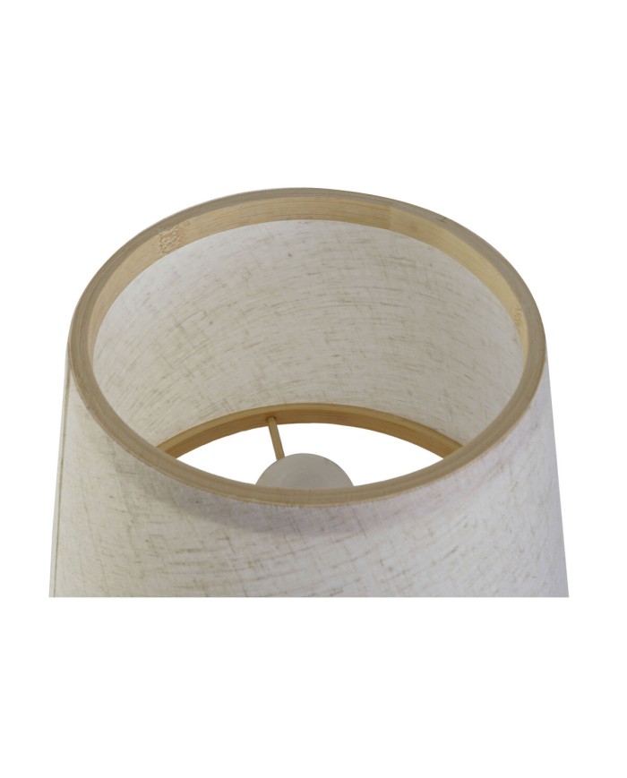 Lampada da tavolo DKD Home Decor Marrone Naturale Bambù 50 W 220 V 24 x 24 x 34 cm