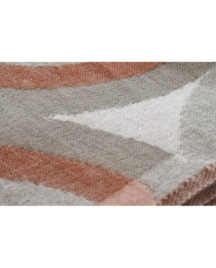 Coperta Home ESPRIT Rosa Acrilico 130 x 170 cm Coperta Home ESPRIT Rosa Acrilico 130 x 170 cm